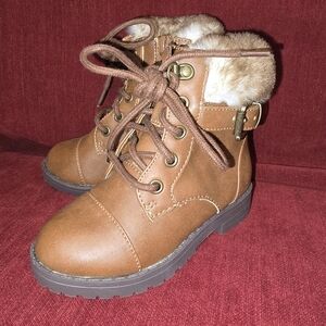 girls boots with fur